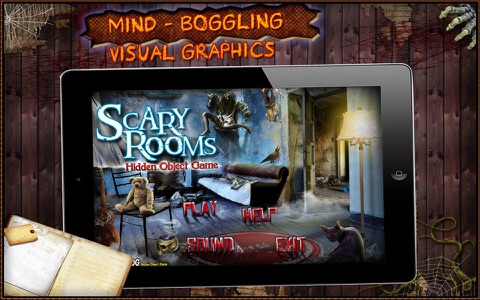 Scary Rooms Hidden Object Game screenshot 3