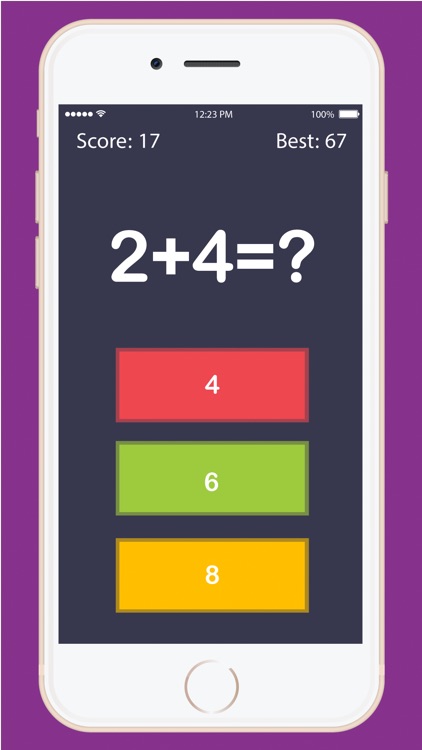 1+2=3 Freaking Math speed academy games