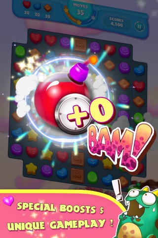 Yummy Drops! Suger & Monsters screenshot 4