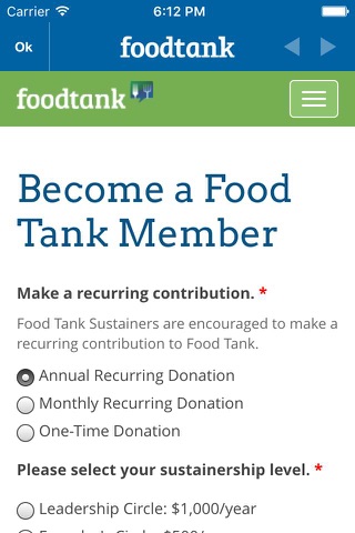 Food Tank - The Think Tank For Food screenshot 4