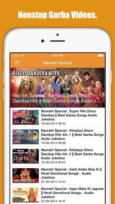 How to cancel & delete Rangeela Raas Garba Video from iphone & ipad 1