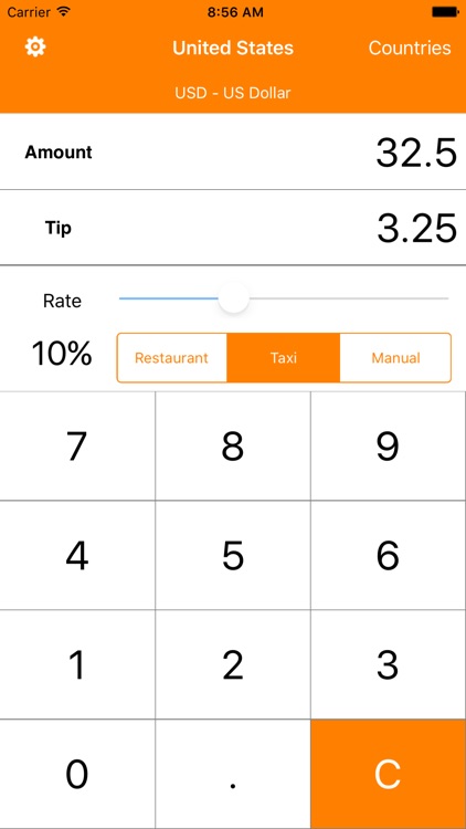 TipCal tip calculator (all offline)