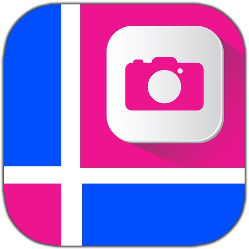 SquareCollage Beauty Selfie layout  - Collage from GN and Post Photos for Instagram