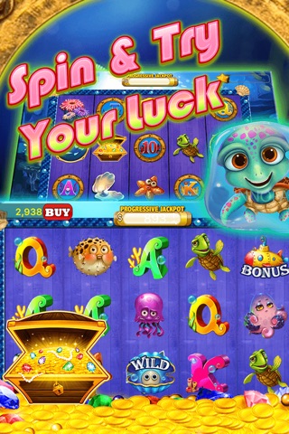 North Sea Lucky Fish Casino - a Big Deluxe Classic Gold Slots and Poker Adventure screenshot 3