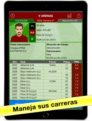 Capture d'écran 2 Juego de Agente de Futbolistas iphone