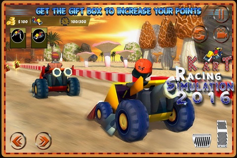 Kart Racing Simulation 3D 2016 screenshot 3
