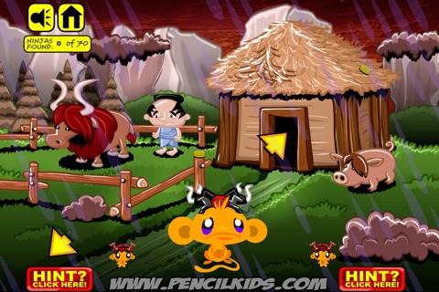 Monkey GO Happy Samurai screenshot 2