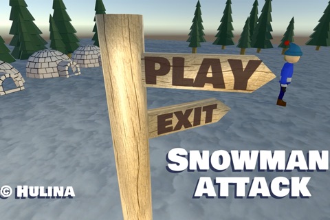 Snowman Attack screenshot 3