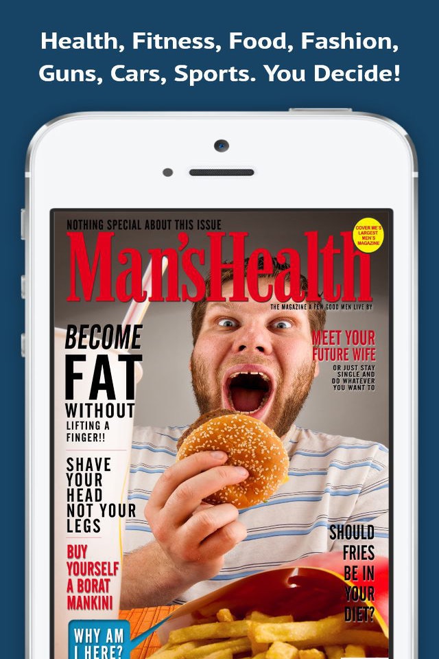 Cover Me - Your Fake Popular Magazine Cover Maker screenshot 3