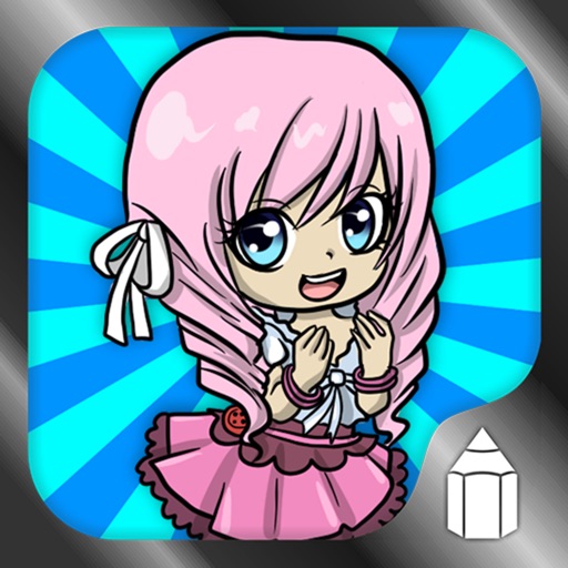 How to Draw Chibi Anime Characters iOS App