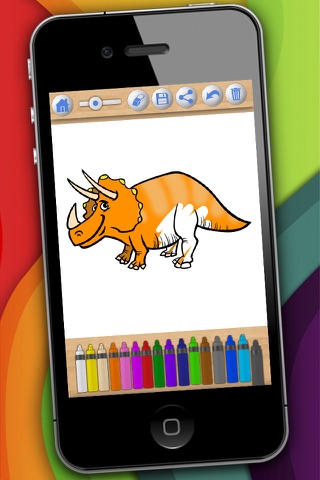 Dinosaurs Coloring book  & Paint the Jurassic - Premium screenshot 2
