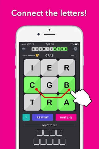 Chompy Word ~ Words Search Puzzle Game screenshot 2