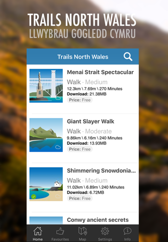 Trails North Wales screenshot 2
