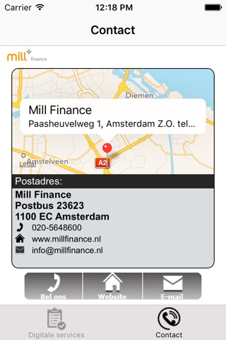 Mill Finance B.V. screenshot 3