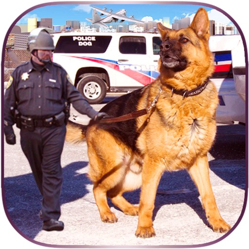 Airport Police Dog Duty Simulator 3D Icon