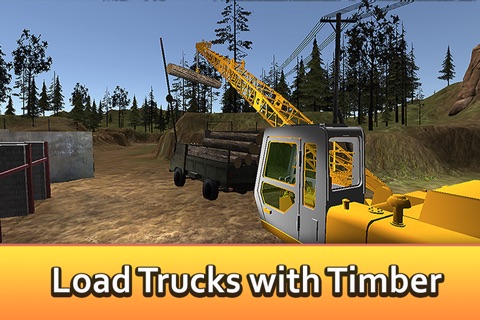 Offroad Logging Truck Simulator 3D Full - Drive and transport cargo! screenshot 4