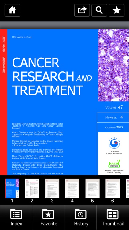 CANCER RESEARCH AND TREATMENT for iPhone screenshot-3