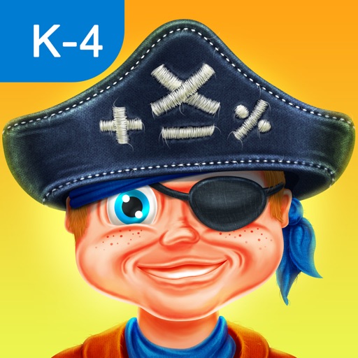 Turbo Math - Pirate Challenge Game: Educational App For Kindergarten, First, Second, Third and Fourth Grade Kids