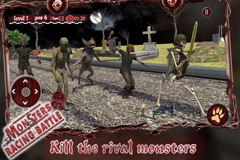 Monsters Racing Battle 3D screenshot 3