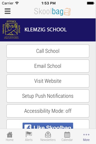 Klemzig School - Skoolbag screenshot 4