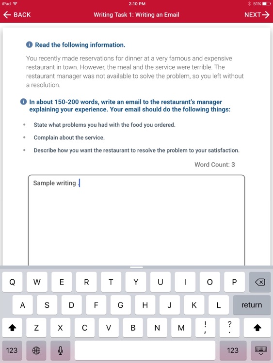 CELPIP® Practice Test screenshot-3