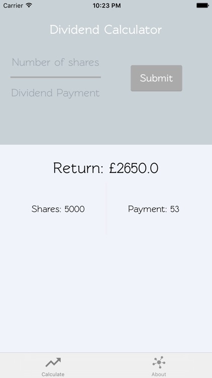 Dividend Calculator