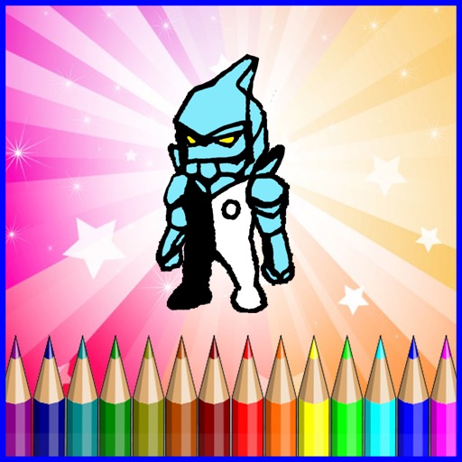 Coloring Game Ben For Kids Icon