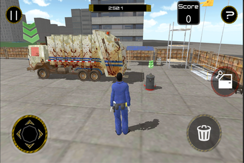 Garbage Dumper Truck Driver 3D : Free Play Game Simulator screenshot 2