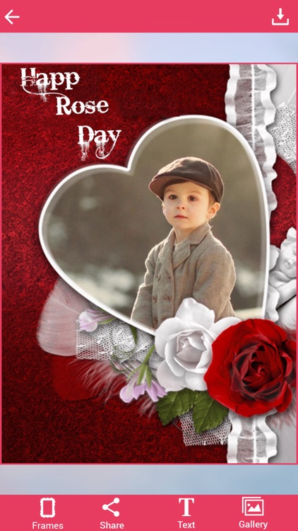 Valentine Week Photo Frame