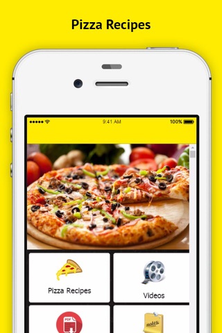 Pizza Recipe - Open your cooking app and learn how to make a pizza screenshot 2