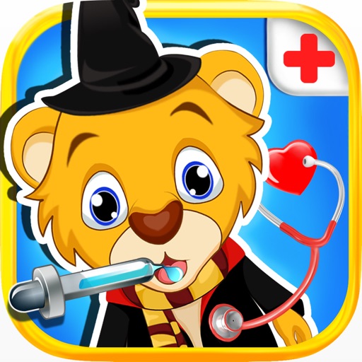 Teeth Dentist & Doctor Salon - Cute Baby Pet Vet Foot Care & Surgery Games for Kids and Girls