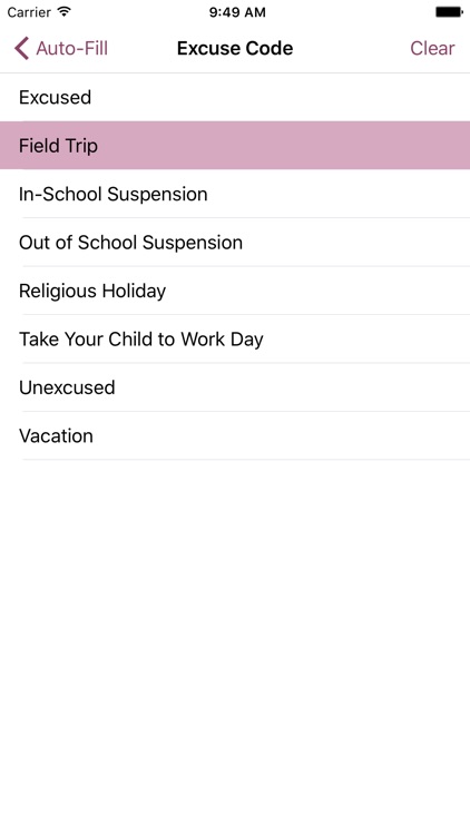 OnCourse Attendance screenshot-3