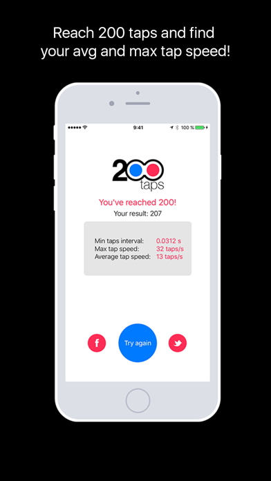 How to cancel & delete 200taps - speed tapping, find your maximum! from iphone & ipad 3