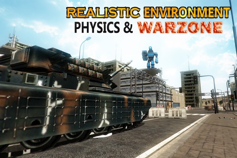 World of Tank: Robot Fighting with Army Assault Forces screenshot 2