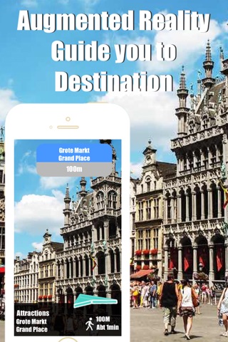 Brussels travel guide with offline map and stib mivb metro transit by BeetleTrip screenshot 2