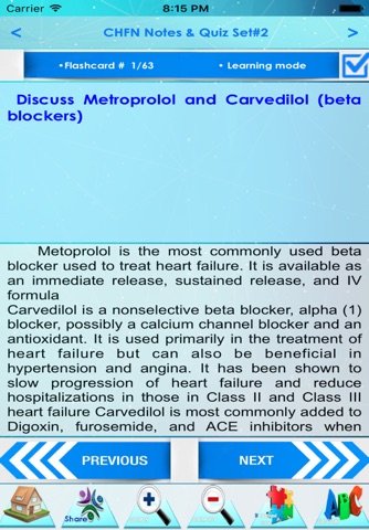 Heart Failure Nurse Exam Review: 1320 Study Notes & Quizzes screenshot 3