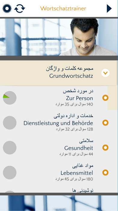 How to cancel & delete DaFür Farsi-Deutsch Wortschatztrainer from iphone & ipad 1