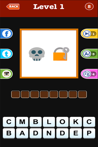The Impossible Emoji Quiz - Emoji Keyboard Word Puzzles screenshot 3