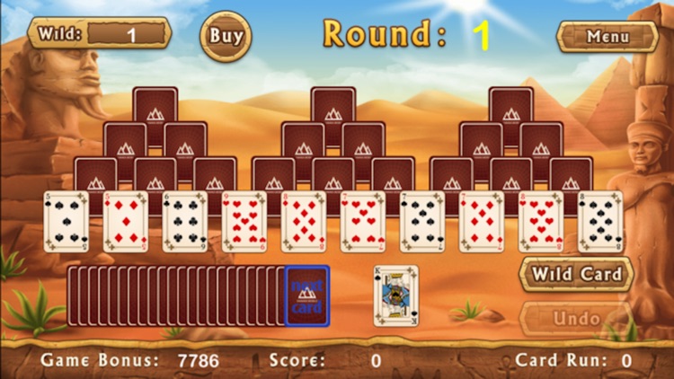 777 Egyptian Pyramid Solitaire