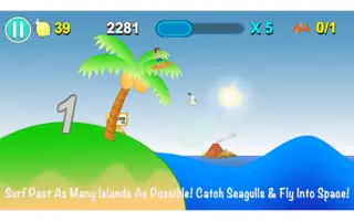 Space Surf: Shark Attack - Screenshot 2