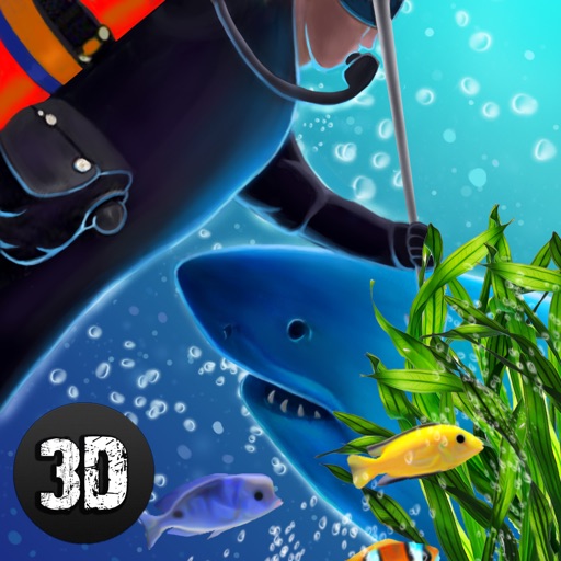 Shark Spear Fishing Simulator 3D Full Icon