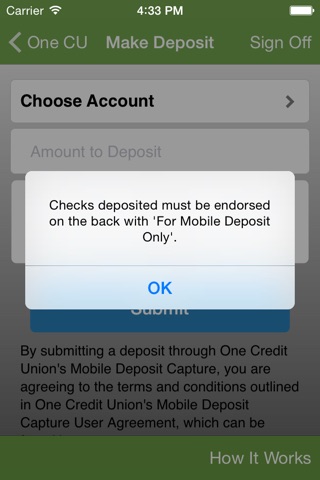 One Credit Union screenshot 3
