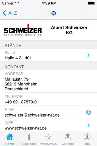 CWIEME Berlin 2016 – Official CWIEME Mobile Guide screenshot 4