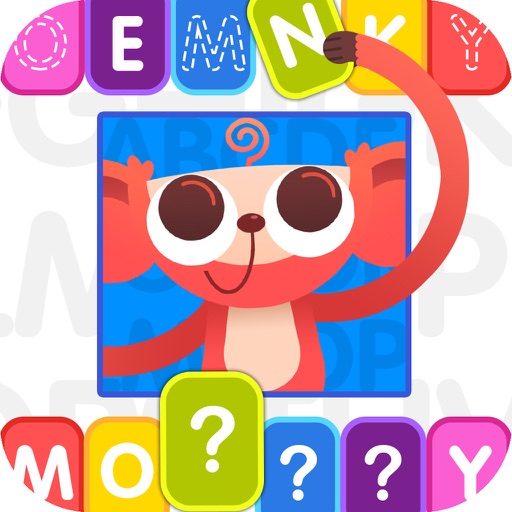 Five Monkeys Pic Word Quiz: Animal Kingdom Icon