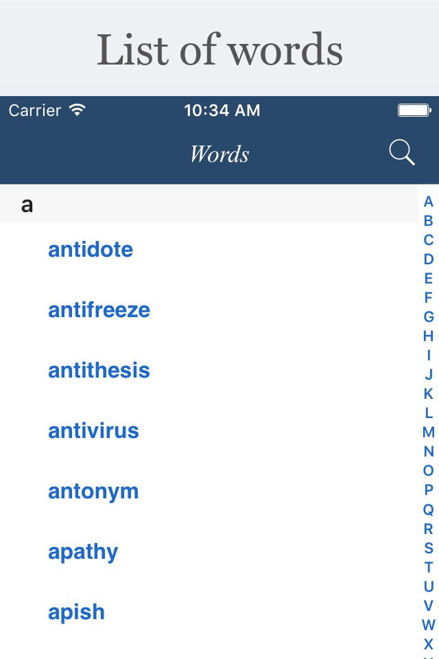 English Prefixes and Suffixes screenshot 3