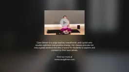 Game screenshot Yoga with Cara Gilman (Free) apk