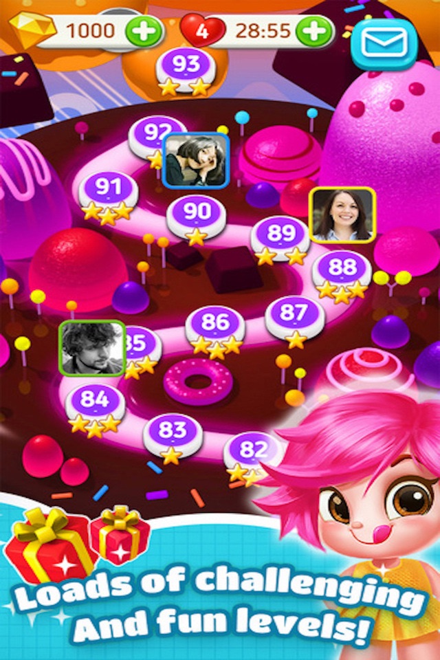 Sweet Cookie Candy - 3 match blast puzzle game screenshot 4