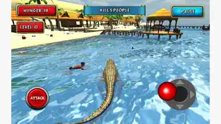 Capture 1 Crocodile Sim Beach Hunt iphone