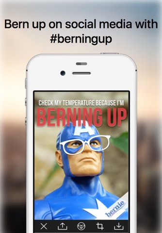 Berning Up - Show your Support for Bernie screenshot 4