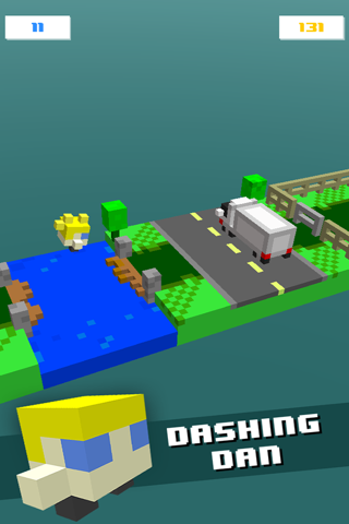 Dashing Dan - Endless Arcade Hopper screenshot 4